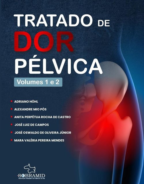 Capa: Tratado de Dor Pélvica, SOBRAMID, volumes 1 e 2